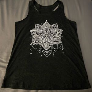 Heather grey tank top